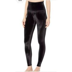 Beyond Yoga Velvet Motion Leggings Women's Size S Black High Waisted